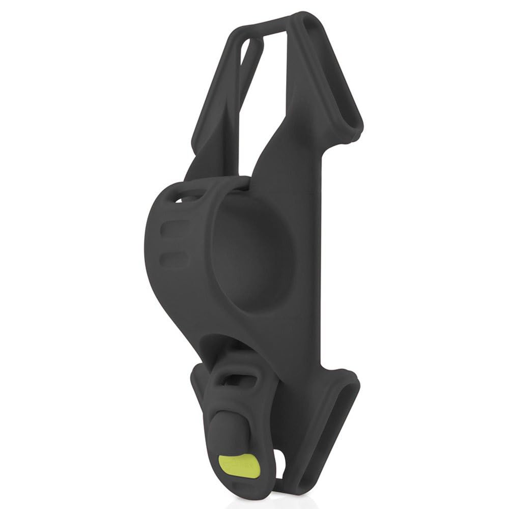 BONE】 Bike Tie 2, Universal Bike Phone Mount for Handlebar, Bicycle Scooter Moped Handlebar Stroller Cell Phone Holder for iPhone 13 12 11 Pro Max Mini XS XR 8 7 6 Plus (Black)