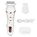 AUCEE Electric Razor for Women, Wet & Dry Rechargeable Cordless Bikini Trimmer for Women Painless Womans Electric Shaver Body Hair Remover for Legs, Underarms with LED Battery Life Display