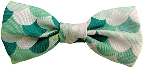 Bow Tie for Dogs - Made of Soft Polyester for Comfort and Style - Easy On/Off and Attaches to All Collars (Collar Not Included) - Machine Washable and Easy to Clean (Regular, Clouds)