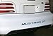 1994-98 FORD MUSTANG GT REAR BUMPER VINYL INSERTS Decals Letters - 38 Colors to choose from (Color :: White)