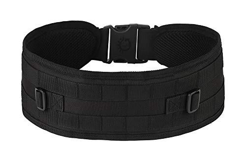 Tactical Battle Belt MOLLE Waist -Belt for Military Equipment and Outdoor Sports