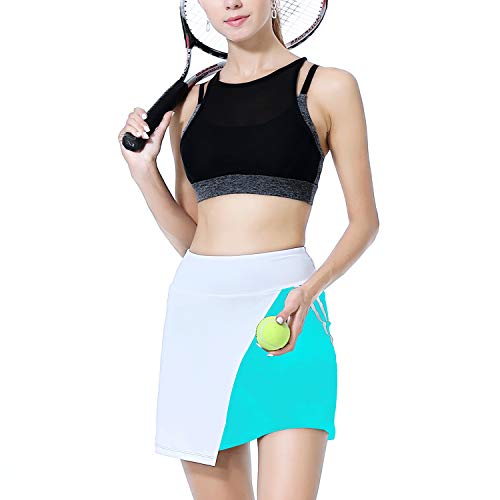 image for beroy Summer Womens Sports Skirts Athletic Skorts Active Shorts with P