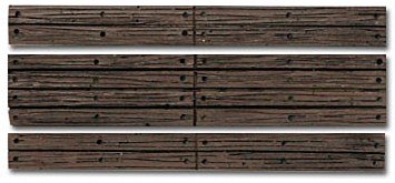WOODLAND SCENICS C1147 HO Grade Crossing Wood Plank