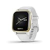 Garmin Venu Sq GPS Smartwatch with All-day Health Monitoring and Fitness Features, Built-in Sports Apps and More, White…
