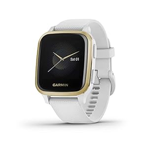 Garmin Venu Sq GPS Smartwatch with All-day Health Monitoring and Fitness Features, Built-in Sports Apps and More, White…