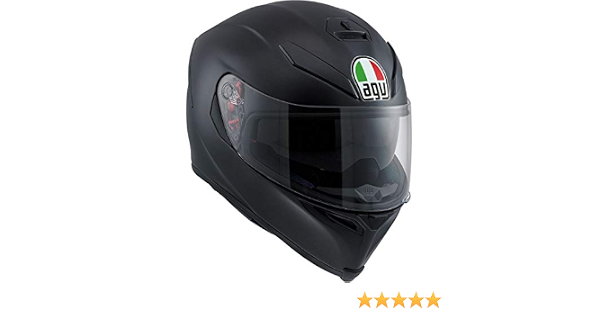 Amazon.com: AGV K-5 S Helmet (Medium-Large) (Matte Black) : Automotive