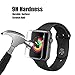 [2-Pack] HOMRUI Apple Watch Series 4 40mm Glass Screen Prcotector, 3D Curved Full Coverage Tempered Glass Screen Protector for iWatch 40mm 2018 (Transparent Edge)