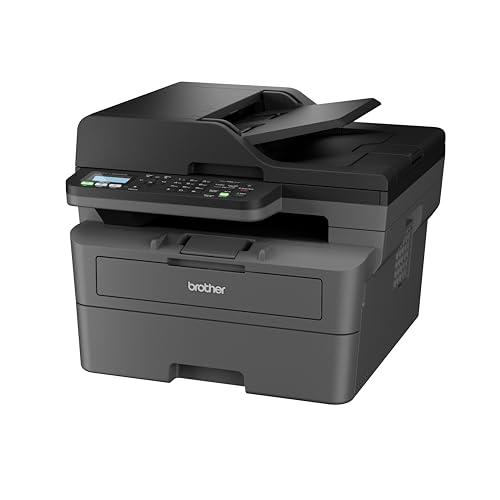 Brother MFCL2800DW, multifunctionele zwart-witlaserprinter met fax, automatisch dubbelzijdig afdrukken en 50 vellen ADF