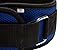 Nylon Weightlifting Belt,, Back Support for Lifting, Sizes and Colors for Both Men and Women (Blue, Small)
