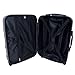 FUL DC Comics Batman Carry-On Rolling Suitcase, Hardside Travel Luggage with Spinner Wheels, 21 Inches, Black