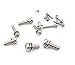 HVAZI M2 M2.5 M3 M4 M5 M6 Stainless Steel Phillips Pan Head Screws Combine with Spring Washer and Plain Washers Assortment Kit