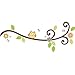 RoomMates RMK1861SCS Happi Scroll Branch Peel and Stick Wall Decals