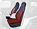 Rugged Ridge | Seat Cover Kit, Front, Neoprene, Red | 13213.53 | Fits 2003-2006 Jeep Wrangler TJ