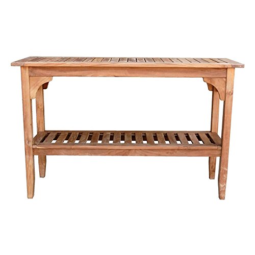 Cambridge-Casual AMZ-350229T Andrea Teak Console Table, Natural