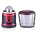 Brightest LED Rechargeable Lantern | Hurricane, Camping, Storm | Power Bank Light | 400 Hour Runtime (400 Lumen, Red)