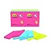 Post-it Pop-up Notes 3x3 in 6 Pads America's #1 Favorite Sticky Notes Poptimistic Collection Bright Colors (Magenta Pink Blue Green) Clean Removal Recyclable
