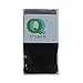 QQ Studio 100 Durable Double-Sided Metallic Foil Flat Style Zip Closure Locking Bag 7.5x10cm (3x4) (Black)