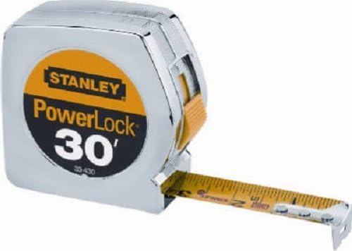 Stanley PowerLock 30 ft. L x 1 in. W Tape Measure 1 pk