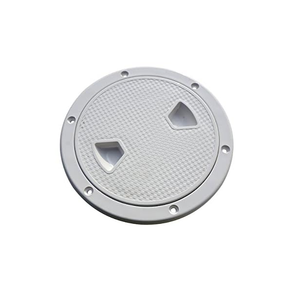 8-Marine-Screw-Out-Deck-Plate-Inspection-Hatch-Plastic-Access-Boat-New