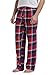 CYZ Men's 100% Cotton Flannel Plaid Pajama Pants