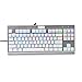 E-YOOSO 60% RGB Mechanical Gaming Keyboard, 87 Key Compact USB Wired Keyboard with Blue Switches Metal Construction for PC Games (RGB White)thumb 1