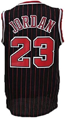 MAUNBAR Legend Mens #23 Basketball Jerseys Sports Jersey Retro Athletics Jersey Red Strip(S-XXL)