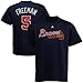 Majestic Freddie Freeman Atlanta Braves Navy Youth Jersey Name and Number T-shirt Medium 10-12