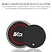 IKOPO Universal Magnetic Car Phone Holder,Car Mount Suitable for iPhone X 8/7/7Plus/6s/6Plus, Galaxy S6/S7/S8, Google Nexus, LG, Huawei and More Smartphones(Gray)