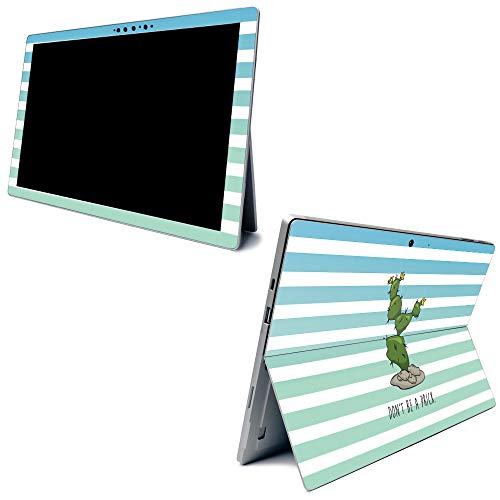 MightySkins Skin for Microsoft Surface Pro 7 - Happy Cactus | Protective, Durab…