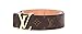 Brown-Gold fashion leather metal buckle belt (Brown gold, （30-33）105cm)