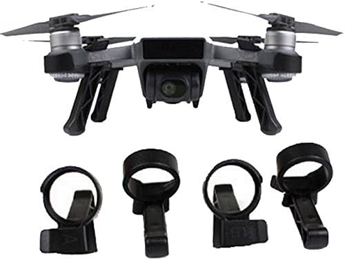 CZFRIEND DJI Spark Accessories Landing Stabilizers Gear & PTZ Protection Accessories & Leg Height Extender Stabilizers Set, Black