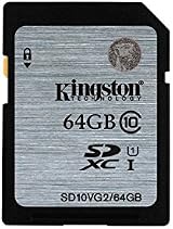 Kingston 64GB SDXC UHS Class 1 Class10 SD Card Black Grey Memory Card view 3
