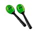 Nino Percussion NINO569GG Plastic Egg Maracas, Grass Green