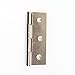 DYWISHKEY 2 Inch Folding Hinges Silver Tone Home Furniture Hardware Door Hinge, 20 Pieces