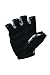 Harbinger 114310 Pro Non-WristWrap Vented Cushioned Leather Palm Weightlifting Gloves, Pair, Small , Black