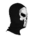 INNTURT Handmade Fabric Ghost Mask Balaclava Skull Hood (Skull)