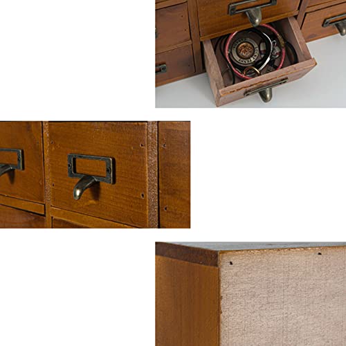 PACKGILO 16 Drawers Apothecary with Drawers Tabletop Apothecary