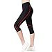 WOSAWE Women Cycling Shorts Bike 4D Gel Padded Workout Leggings, Size L