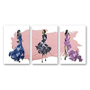 Canvas Wall Art Abstract Elegant People...