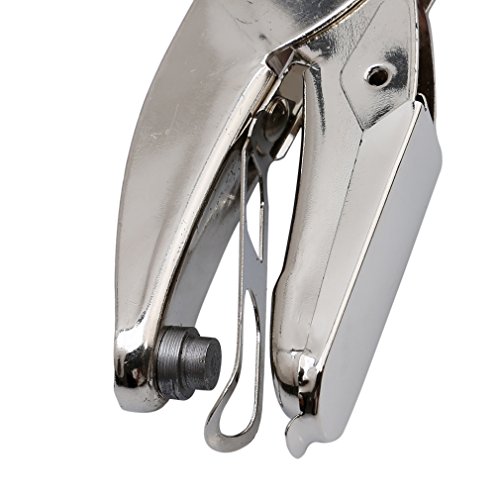 OrliverHL Stainless Steel 1-Hole Puncher Single Hole Punch for Belt, Leathercraft, Paper, Scrapbooking,Large Hole