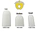 HappyFeet Toe Cap Toe Protector Sleeve - For Bunion, Hammer, Toe Rubbing 2- Pack (Small)