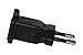 SF Cable, USA NEMA 1-15R Receptacle to Standard 2 Pin Europe CEE 7 Plug Adapter