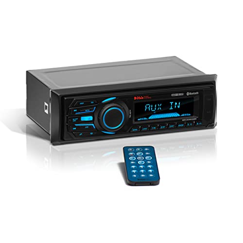 BOSS Audio Systems MR1308UABK Marine Stereo System Single Din, Bluetooth Audio and Calling