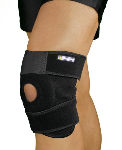 Bracoo Breathable Neoprene Knee Support, One Size, Black,Manufactured by: Yasco, Health Care Stuffs