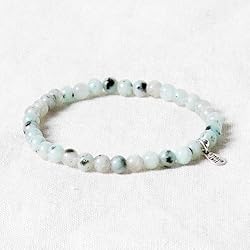 Tiny Rituals KIWI JASPER ENERGY BRACELET
