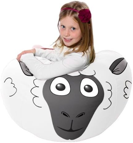 RUComfy Kids Bean Bag Seamus the Sheep, Fabric, King