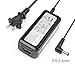 Flgan 40W Power Adapter Charger for HP 22es 23es 24es 25es 27es 22er 23er 24er 27er 22uh 24uh 24EA 27sv 22es 20fi 22cwa 22cw 22bw 23fi Slate 21 k100 S100 aio, asus Monitor eee Box
