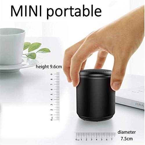 Mini-bluetooth-luidspreker, draadloos, 50 dB, subwoofer, draagbaar, extra bas, waterbestendig, voor smartphones, tablets… - Afbeelding 3