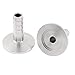 Stainless Steel 304 KF25 Flange to OD 16mm or 5/8 inch Rubber Hose Barb Adapter for Vacuum