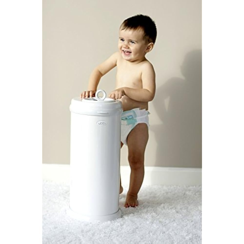 Diaper Pails Ubbi Money Saving, No Special Bag Required, Steel Odor